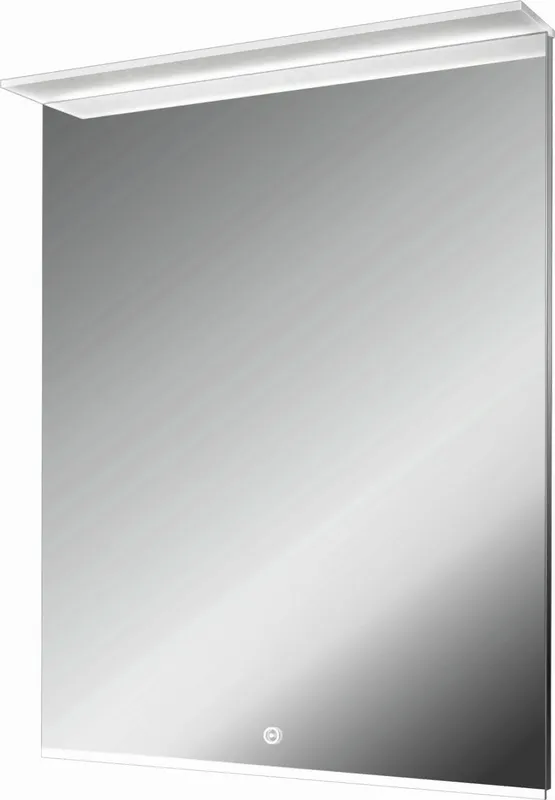 SCALIDO-Leuchtspiegel LED-SCGS Glassegel Brillantmod/Lichtw/Schalt 450x800x100mm