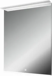 SCALIDO-Leuchtspiegel LED-SCGS Glassegel Brillantmod/Lichtw/Schalt 450x800x100mm