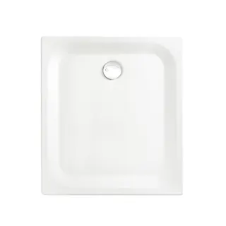 SCALIDO-Stahl-Duschwanne superflach 1000x800x25mm weiß