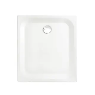 SCALIDO-Stahl-Duschwanne superfl. Anti- rutschPro m Wannentr. 1000x900x25mm weiß