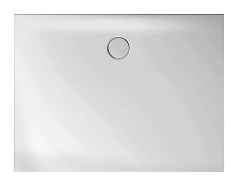SCALIDO-Stahl-Duschfläche bodeneben AntirutschPro 1200x900x30mm weiß