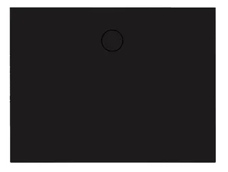 SCALIDO-Stahl-Duschfläche bodeneben 1200x900x30mm Raven