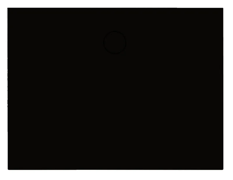 SCALIDO-Stahl-Duschfläche bodeneben AntirutschPro 1000x900x30mm Anthracite