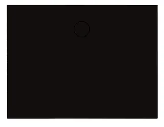 SCALIDO-Stahl-Duschfläche bodeneben 1200x900x30mm Smoke