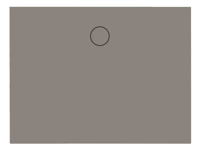 SCALIDO-Stahl-Duschfläche bodeneben GlasurPlus 1000x800x30mm Silver