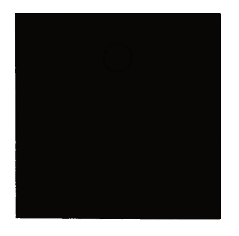 SCALIDO-Stahl-Duschfläche bodeneben AntirutschPro 1000x1000x30mm Anthracite