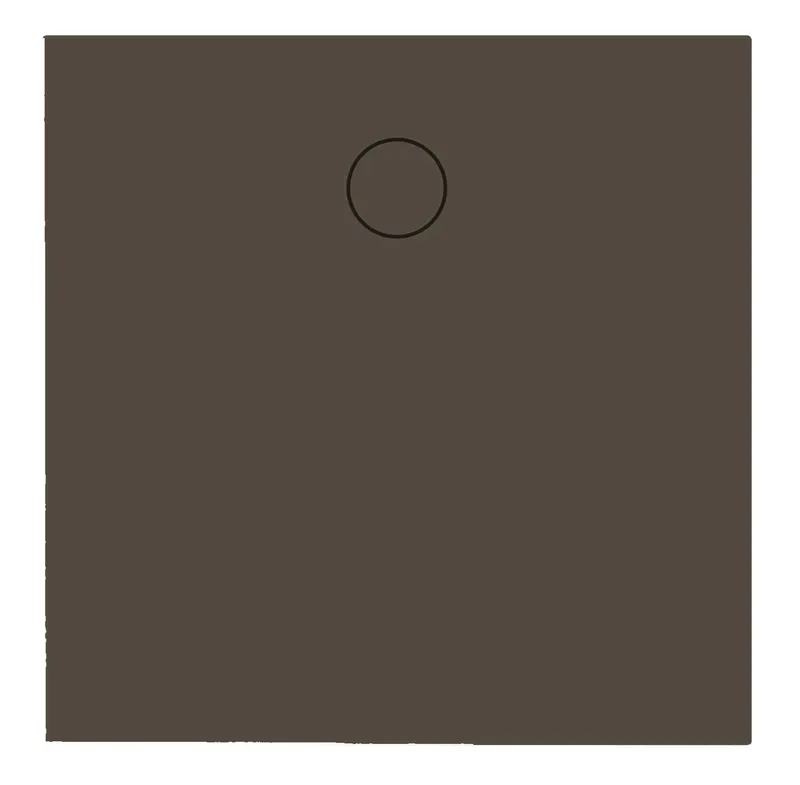SCALIDO-Stahl-Duschfläche bodeneben Anti rutschPro Wannentr 1000x1000mm Cashmere