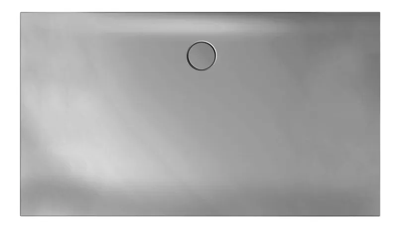 SCALIDO-Stahl-Duschfläche bodeneben 1400x900x30mm weiß