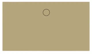 SCALIDO-Stahl-Duschfläche bodeneben 1400x900x30mm Beige