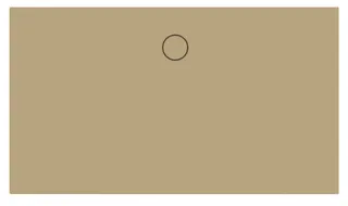 SCALIDO-Stahl-Duschfläche bodeneben AntirutschPro 1400x900x30mm Beige