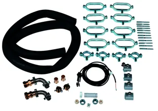 Daikin Montagemat. Solaris Drucksystem RCP Anschlussfittings u. Koll.-Montagemat.