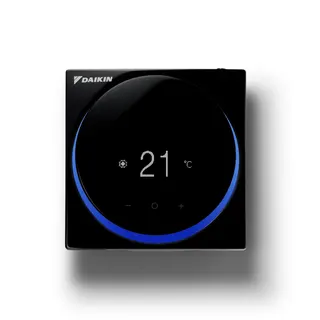 Kabel-Raumthermostat Madoka schwarz (BUS-Komm.) f. DAIKIN Wärmepumpen m. MMI
