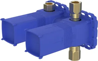 SCALIDO-Unterputzkörper D3 für UP- Wannenarmatur DN 15 (1/2") 2 Verbraucher
