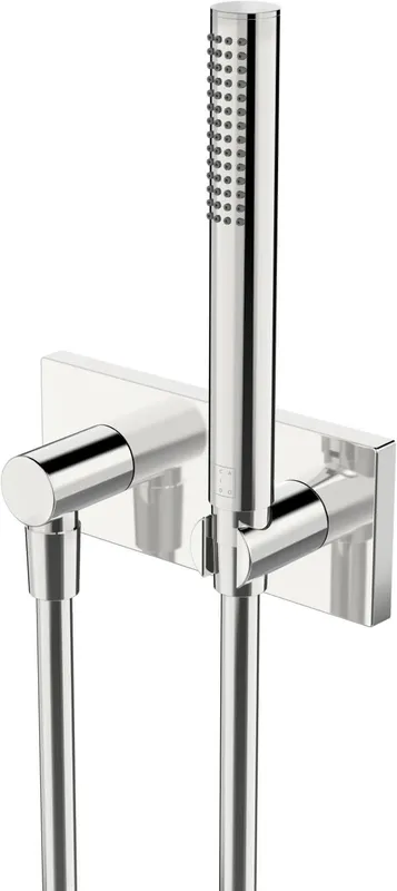 SCALIDO-Brauseset D3 Unterputz-Fertigset eckig, Stabhandbrause, WAB, Schlauch vc