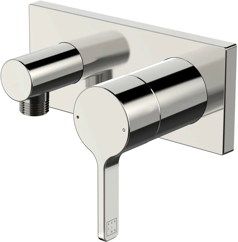 SCALIDO-Brausearmatur D3 Unterputz- Fertigset 1 Verbr WAB, Rosette eckig vc
