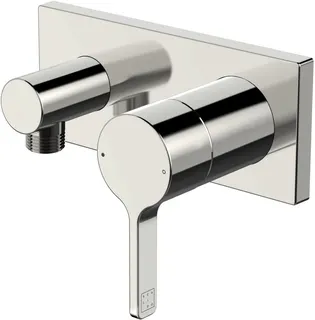 SCALIDO-Brausearmatur D3 Unterputz- Fertigset 1 Verbr WAB, Rosette eckig vc