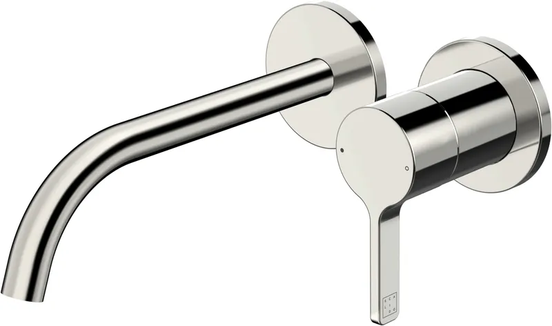 SCALIDO-Waschtisch-Wandarmatur D3 UP Attrappe Rosette rund verchromt