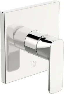 SCALIDO-Brausearmatur D2 Unterputz- Fertigmontageset Rosette eckig verchromt