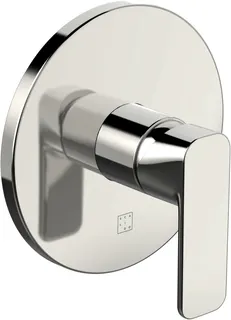 SCALIDO-Brausearmatur D2 Unterputz- Fertigmontageset Rosette rund verchromt