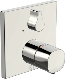 SCALIDO-Brausethermostat D2 Unterputz- Fertigmontages. 1 Verbr Rosette eckig vc