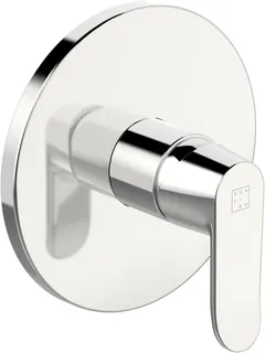 SCALIDO-Brausearmatur D1 Unterputz- Fertigmontageset Rosette rund verchromt