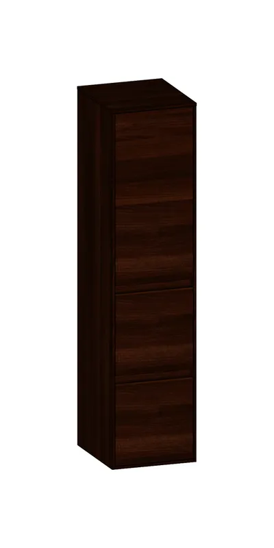 SCALIDO-Mittelschr. SLIM 320x1330x350mm Tür oben links 2 Auszüge Farbvar E/E/E
