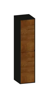 SCALIDO-Mittelschrank SLIM 320x1330x 350mm 2 Türen links Farbvariante S/A/S