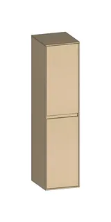 SCALIDO-Mittelschrank SLIM 320x1330x 350mm 2 Türen rechts Farbvariante K/K/K