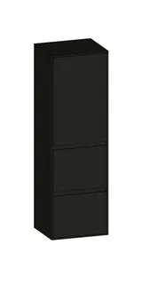 SCALIDO-Mittelschr. SLIM 420x1330x350mm Tür oben links 2 Auszüge Farbvar A/A/A