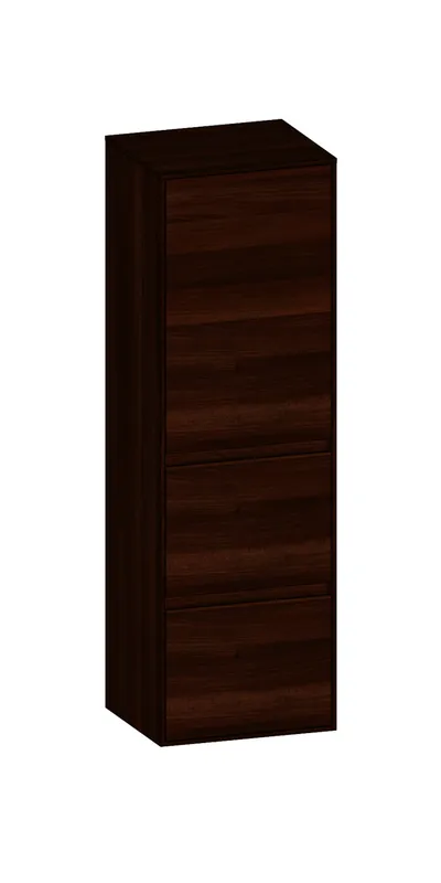 SCALIDO-Mittelschr. SLIM 420x1330x350mm Tür oben links 2 Auszüge Farbvar E/E/E