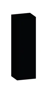 SCALIDO-Mittelschr. SLIM 420x1330x350mm Tür oben links 2 Auszüge Farbvar V/V/V