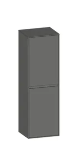 SCALIDO-Mittelschrank SLIM 420x1330x 350mm 2 Türen links Farbvariante A/A/A