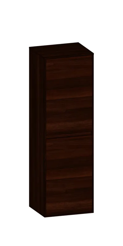 SCALIDO-Mittelschrank SLIM 420x1330x 350mm 2 Türen links Farbvariante E/E/E