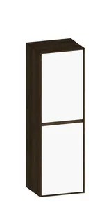 SCALIDO-Mittelschrank SLIM 420x1330x 350mm 2 Türen links Farbvariante W/N/N