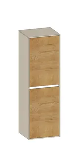 SCALIDO-Mittelschrank SLIM 420x1330x 350mm 2 Türen links Farbvariante Sonder