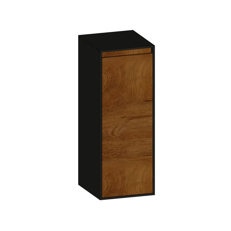 SCALIDO-Mittelschrank KP 320x850x350mm 1 Tür rechts Farbvariant S/A/S