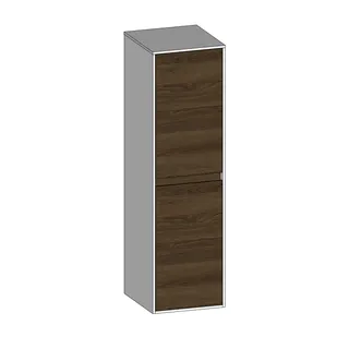 SCALIDO-Mittelschrank KP 320x1130x350mm 2 Türen links Farbvariante N/W/N