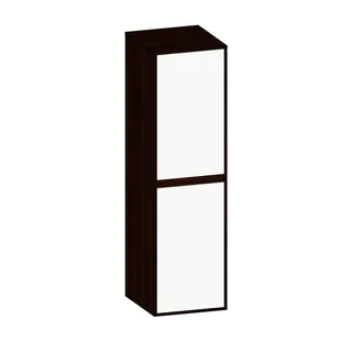 SCALIDO-Mittelschrank KP 320x1130x350mm 2 Türen links Farbvariante W/E/E