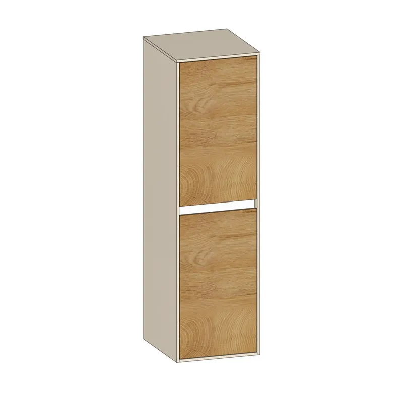 SCALIDO-Mittelschrank KP 320x1130x350mm 2 Türen rechts Farbvariante Sonder