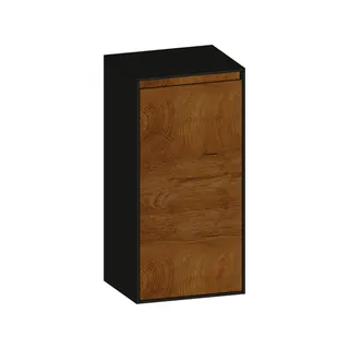 SCALIDO-Mittelschrank KP 420x850x350mm 1 Tür links Farbvariante S/A/S