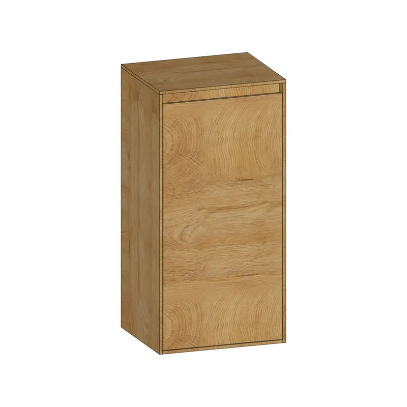 SCALIDO-Mittelschrank KP 420x850x350mm 1 Tür links Farbvariante S/S/S