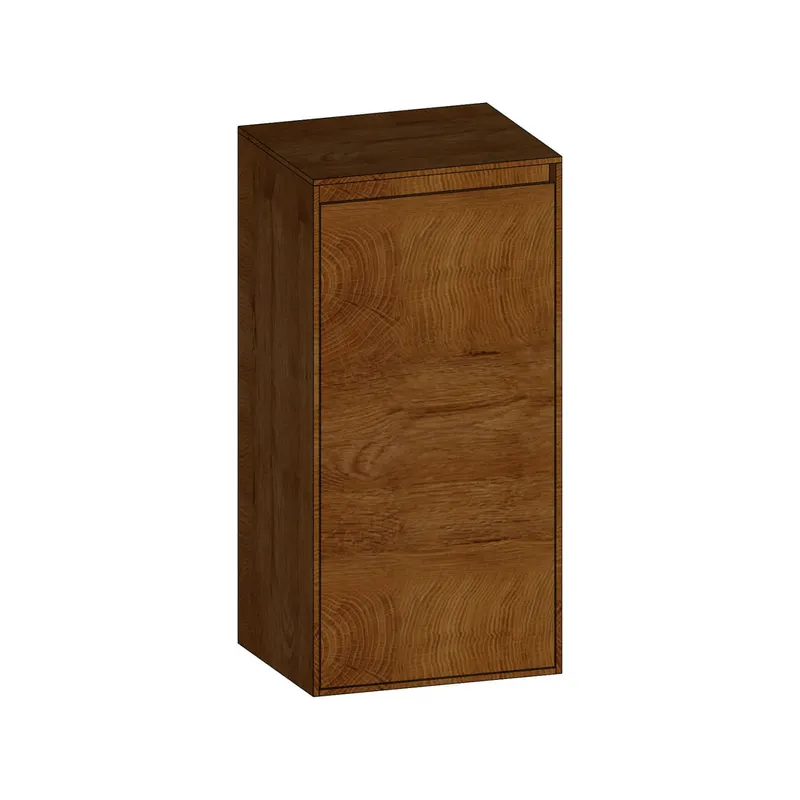 SCALIDO-Mittelschrank KP 420x850x350mm 1 Tür rechts Farbvariant S/S/S
