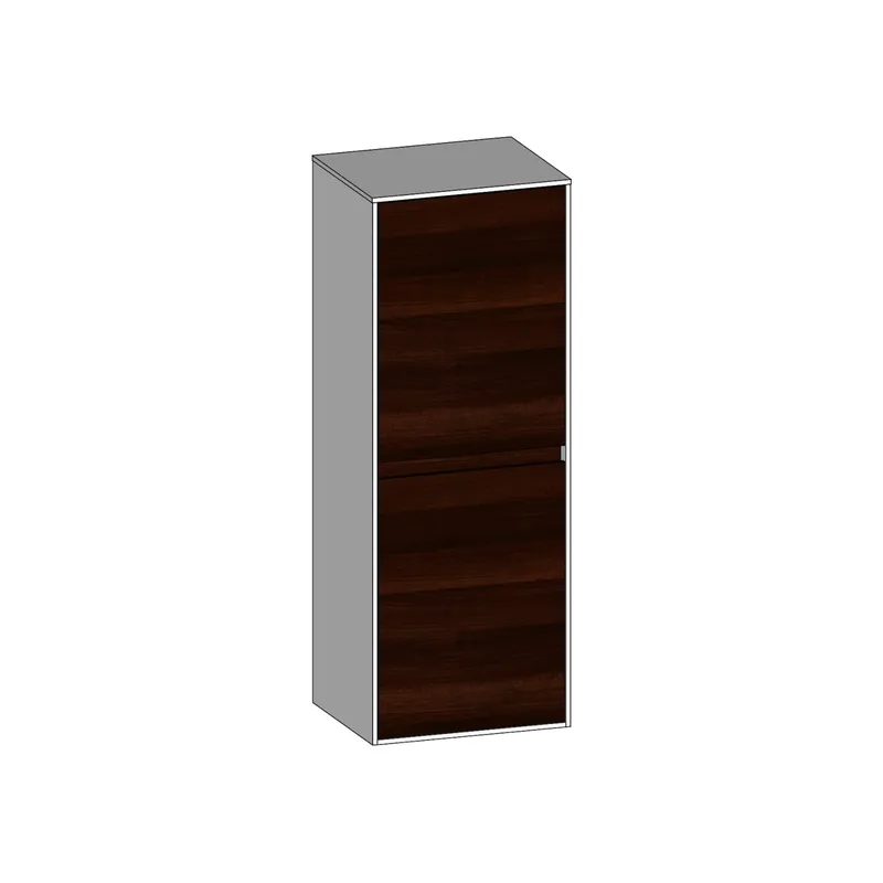 SCALIDO-Mittelschrank KP 420x1130x350mm 2 Türen links Farbvariante E/W/E