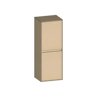 SCALIDO-Mittelschrank KP 420x1130x350mm 2 Türen links Farbvariante K/K/K