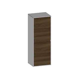 SCALIDO-Mittelschrank KP 420x1130x350mm 2 Türen links Farbvariante N/W/N