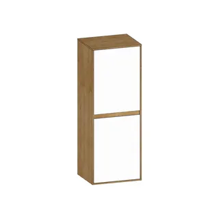 SCALIDO-Mittelschrank KP 420x1130x350mm 2 Türen links Farbvariante W/S/S