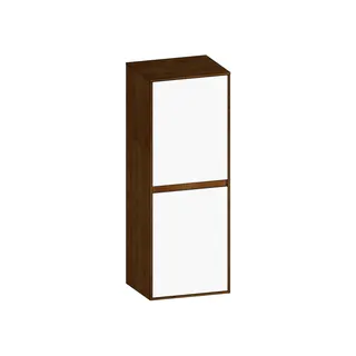 SCALIDO-Mittelschrank KP 420x1130x350mm 2 Türen rechts Farbvariante W/S/S
