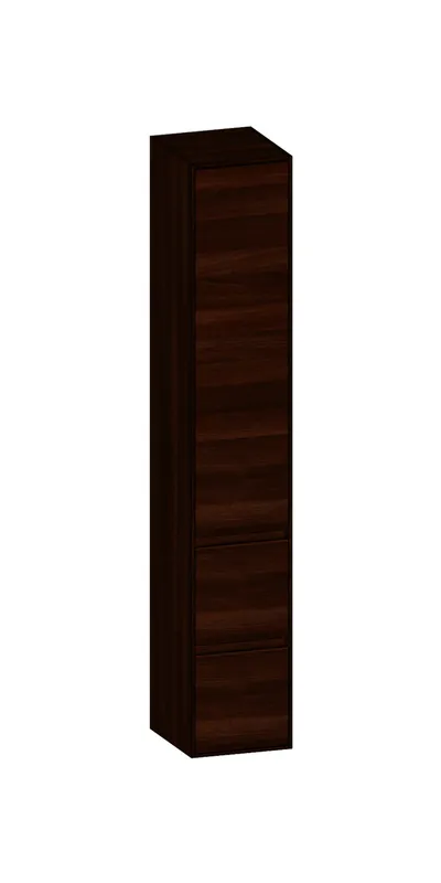 SCALIDO-Hochschrank SLIM 320x1830x350mm 1 Tür rechts 2 Auszüge Farbvar. E/E/E