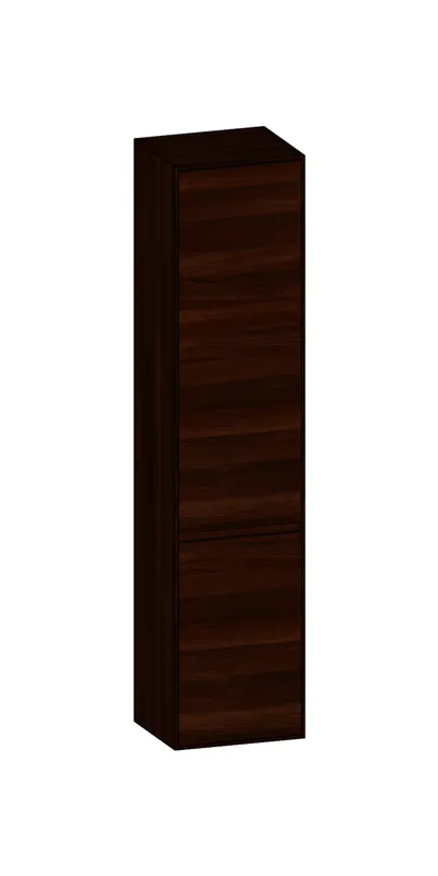 SCALIDO-Hochschrank SLIM 420x1830x350mm 2 Türen rechts 4 Glaseinl Farbvar. E/E/E