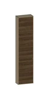 SCALIDO-Hochschrank komp. 420x1790x200mm 2 Türen rechts 4 Glaseinl Farbvar. N/K/N